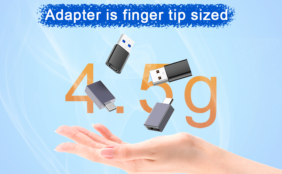2023 New 4 Pack USB C to USB Adapter, 【2*USBC to USBA】&【2
