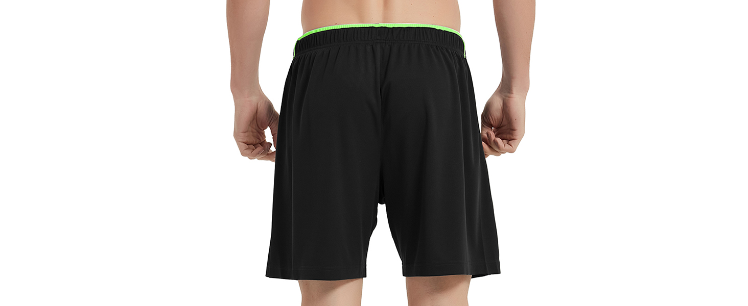 3 Pack Gym Shorts Men 8 Inch Quick Dry Lightweight Training Athletic Running Short with Pockets