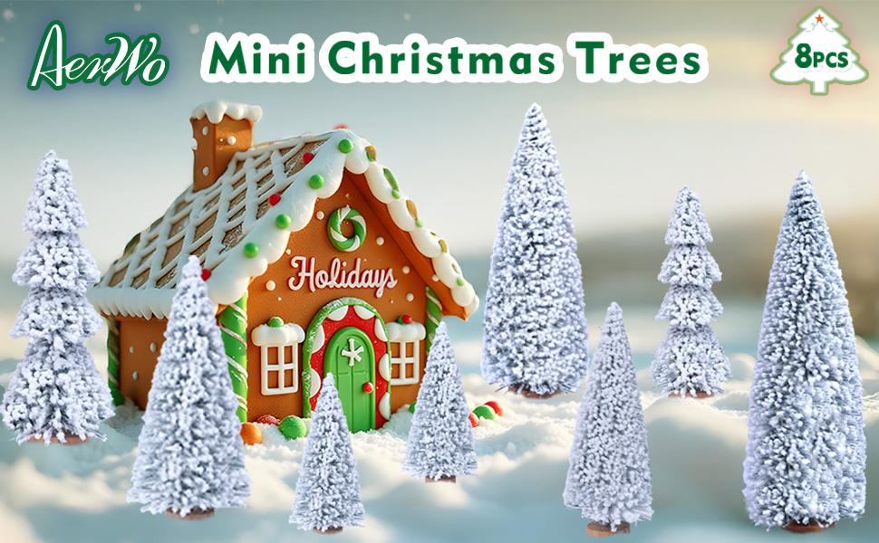 Mini Bottle Brush Trees