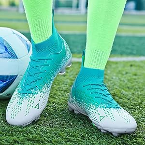 レオナルド選手実使用　サッカースパイク Amazon.co.jp: [NANMEO] サッカースパイク ハイカットサッカー