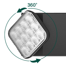 Black Emergency Lighting 