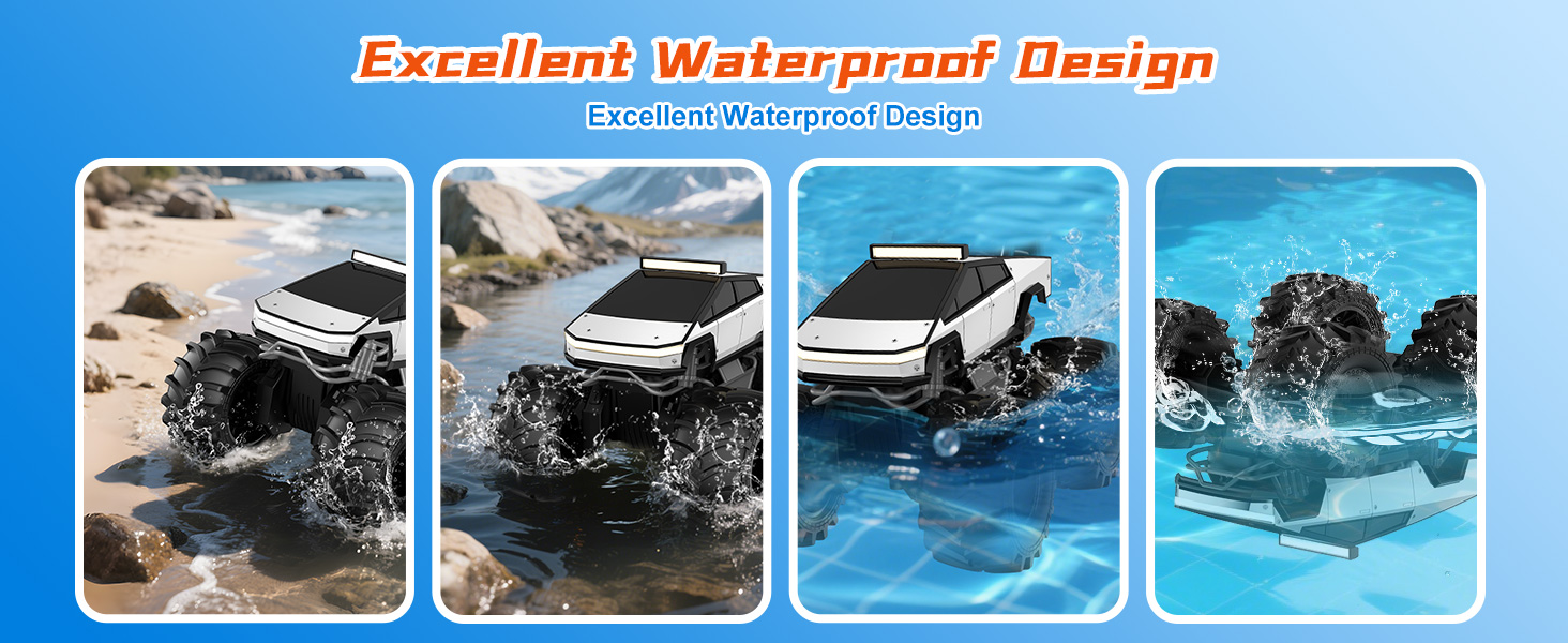 amphibious remote control car