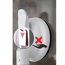 DAREN MEDICAL Heavy Duty Suction Shower Grab Bar - Toilet Bathroom Bathtub Safety - Shower 