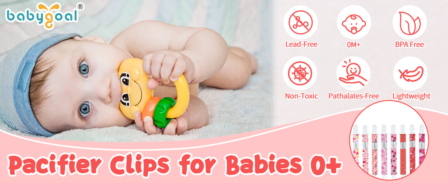 babygoal pacifier clip