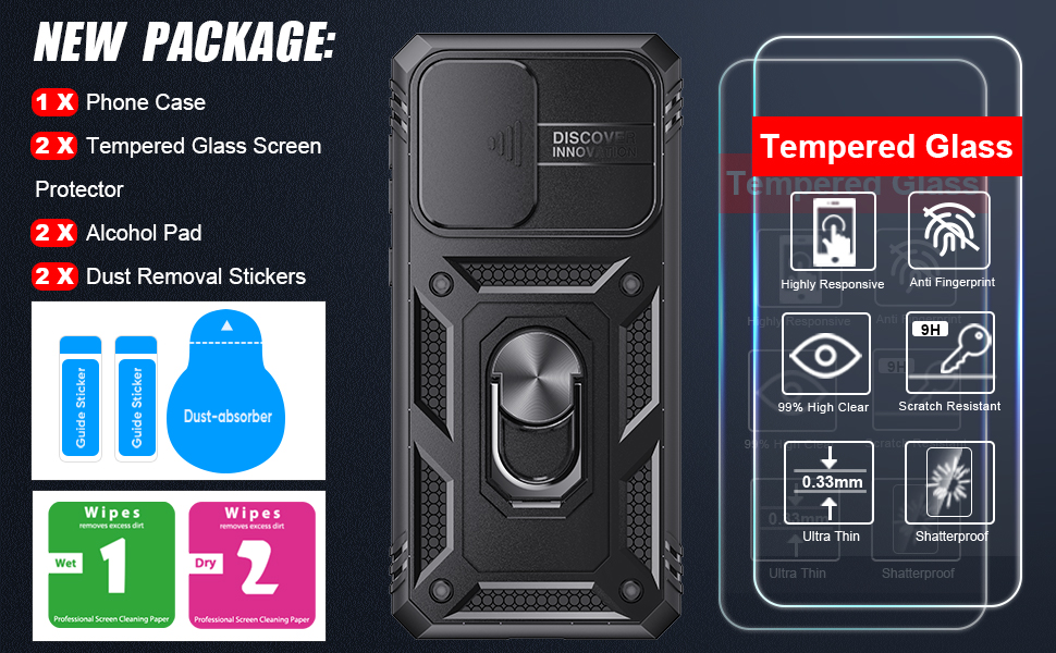 LeYi Hülle für Samsung Galaxy A33 5G Kamera Klappe Handyhülle , Kamera Schutz Cover Abdeckung