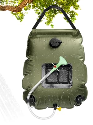 Solar Shower for Camping Beach Swimming Outdoor Traveling Hiking