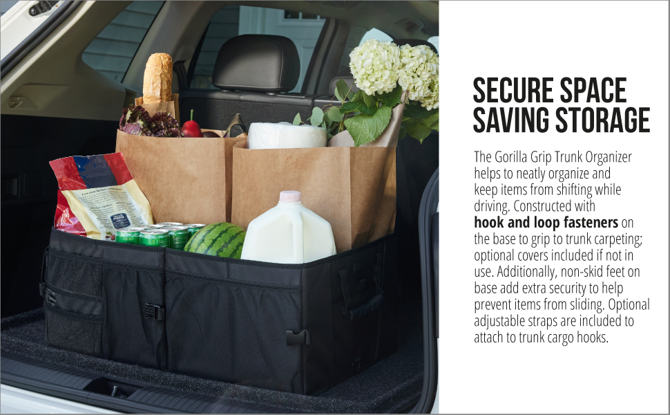 secure space saving storage for car suv truck trunk