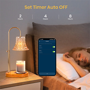 candle warmer lamp with remote