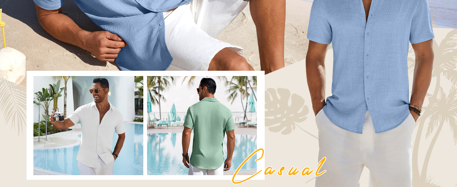 men summer shirts