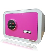 新品未使用 LIBRIO 金庫　XB006 ホワイト×レッド 楽天市場】金庫 小型 家庭用 おしゃれ テンキー A4 16.7L 【送料