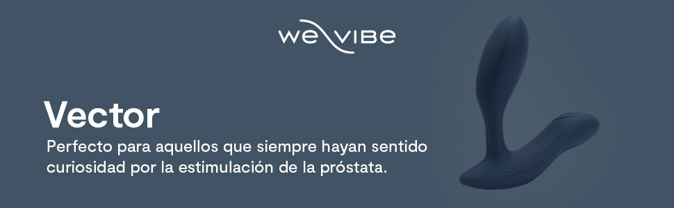 We-Vibe Vector, estimulador vibrador de próstata con ...