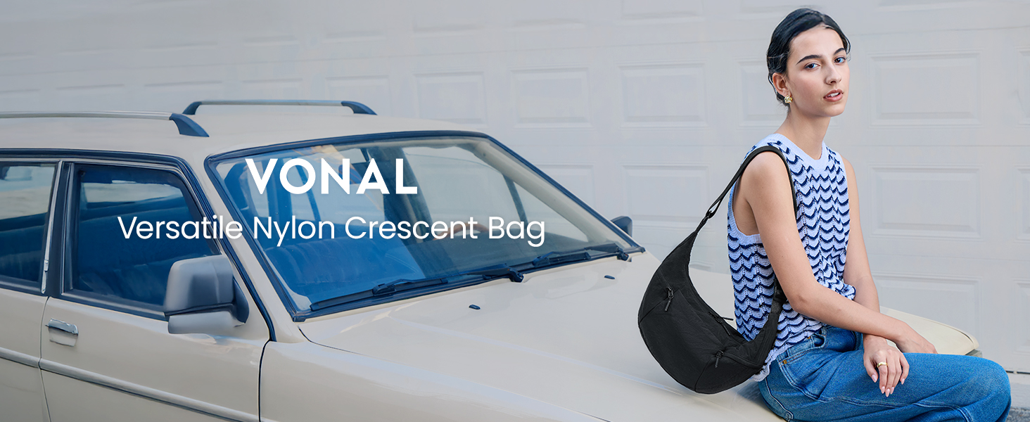 VONAL Trendy Crescent Sling Bag