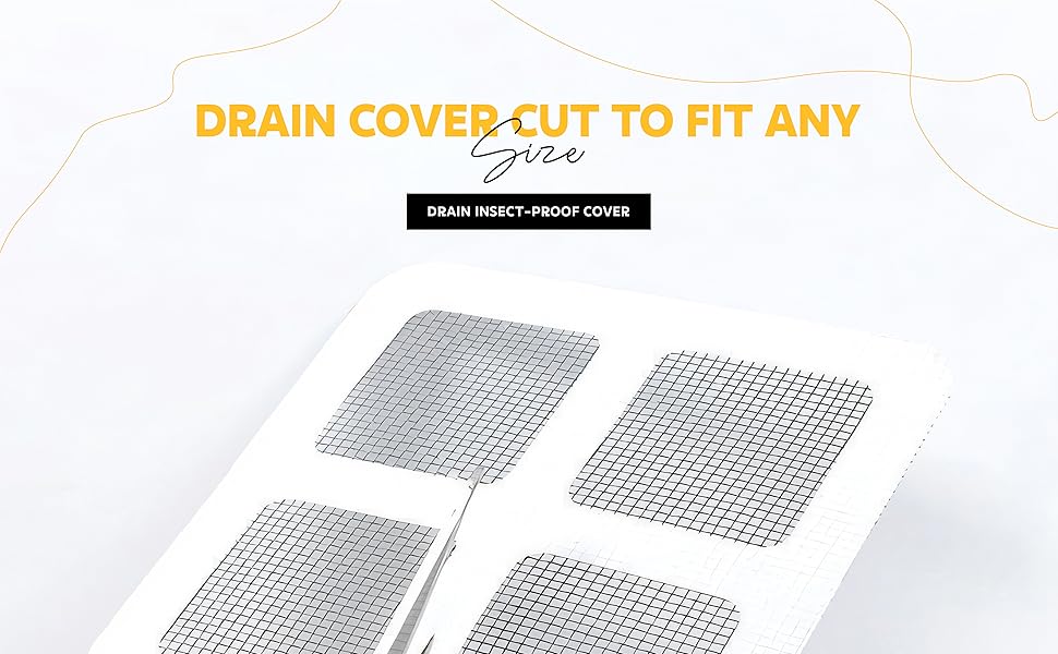 Drain Cover Hair Catcher (Pack of 20)