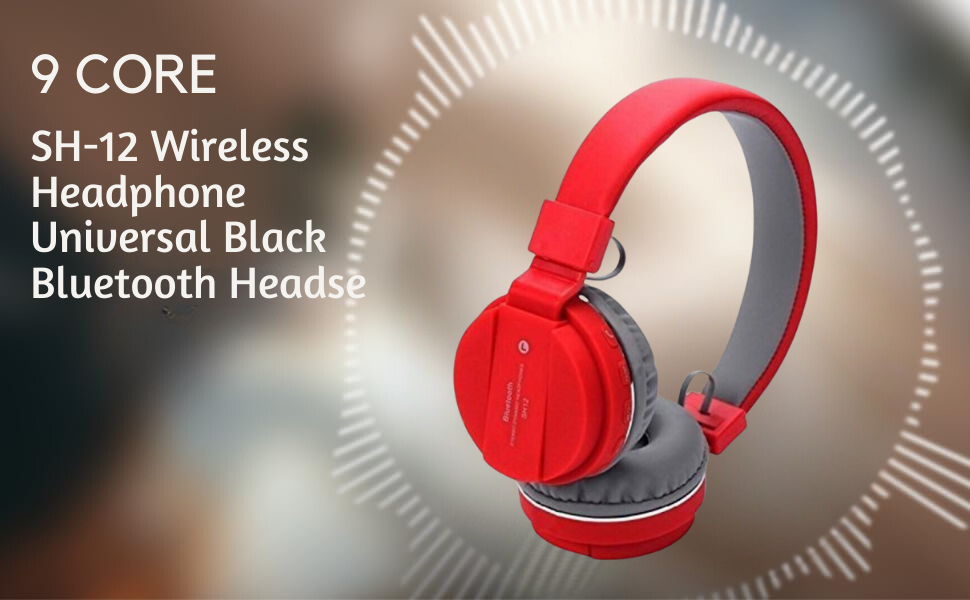 SH-12 Wireless Headphone