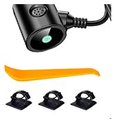 Range Tour Dash Camera Car Charger, USB-C Interfaces L-Type Driving Recorders Power Cord Universa...