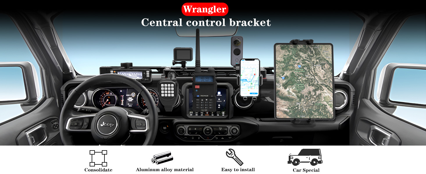 EASEORD Dash Mount Phone Holder Compatible with 20182023