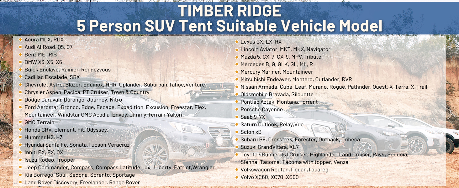 suv tent