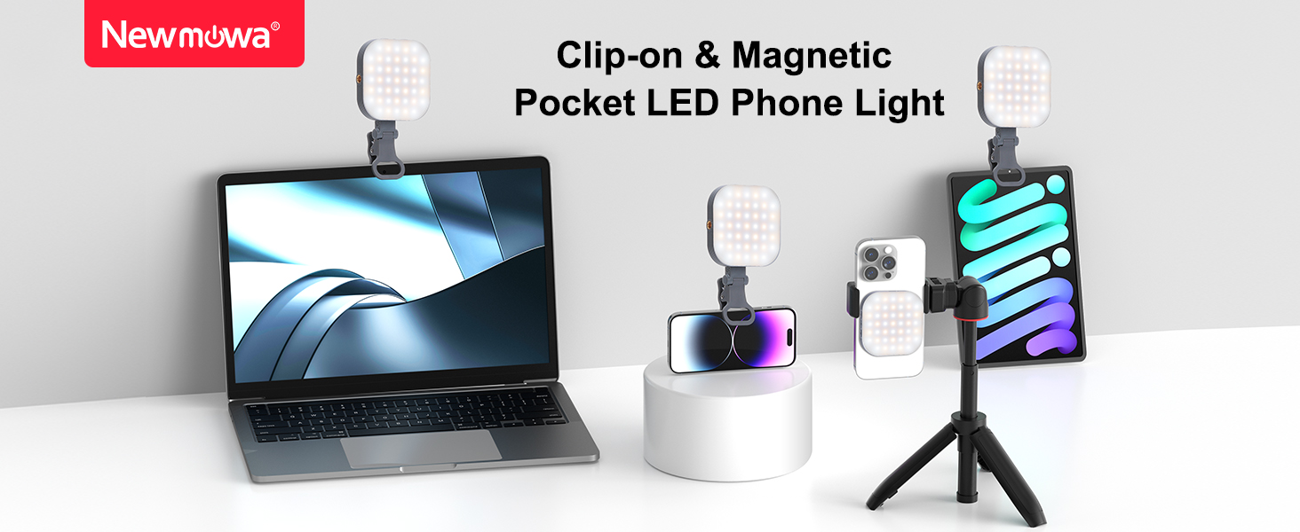 Newmowa Magnetic Phone Selfie Light
