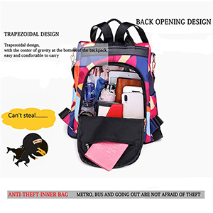 Antitheft Backpack