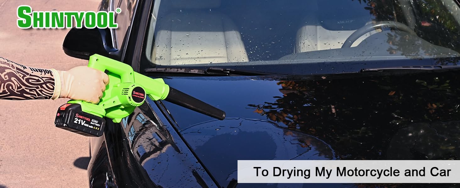 to drying my car