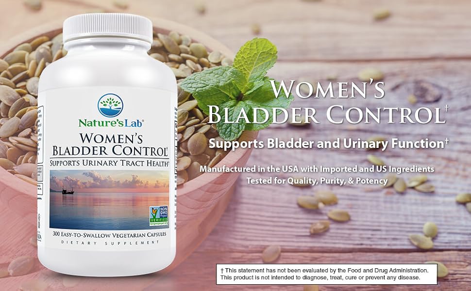 Nature's Lab Women's Bladder Control Pumpkin Seed Extract