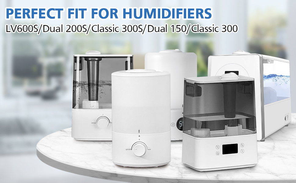 ShufudeJa 30 Pack Humidifier Replacement Filter Compatible