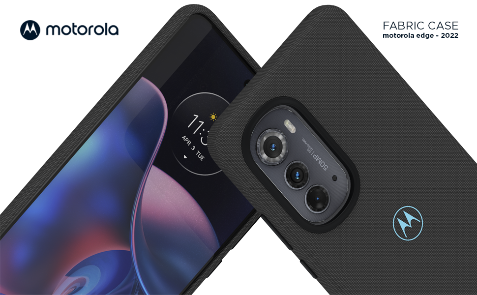MOTOROLA Moto Edge (2022) Fabric Protective Case Precision