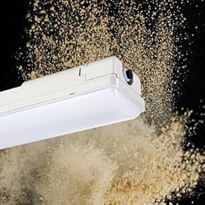 LEONLITE 4FT LED Vapor Tight Light, IP65 Waterproof, 70W