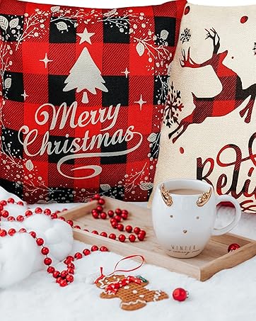 Christmas pillow covers