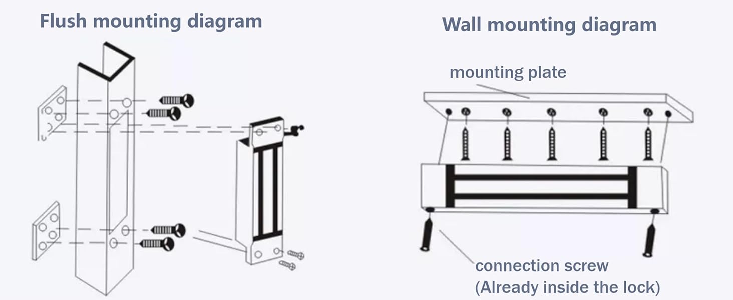 Locks,180kg/396.8lbs Holding Force,DC 12V