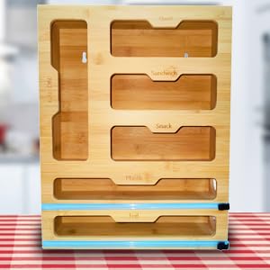 ziplock bag organizer