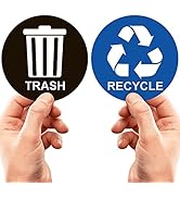 Recycle Sticker for Trash Can - Perfect Bin Labels - 5