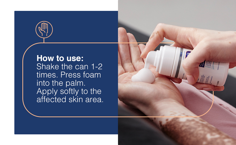 E45 Itch Relief Coolmousse For Eczema 100ml Face and Body Foam for