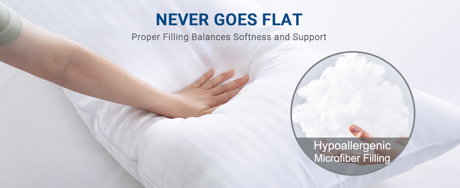 YUGYVOB Cooling Body Pillow for Adults Satin Stripe Full Body Pillow