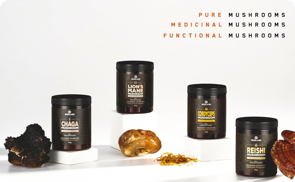 PURS CHAMPIGNONS,MÉDICINAUX CHAMPIGNONS, FONCTIONNELS CHAMPIGNONS