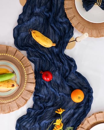 blue centerpiece table decoration birthday wedding baby bridal shower party ramadan 4th of july