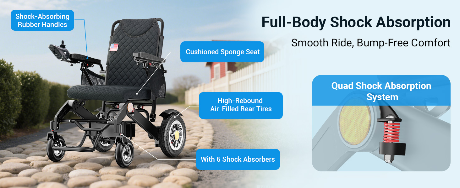 Heavy Duty Electric Wheelchairs for Adults