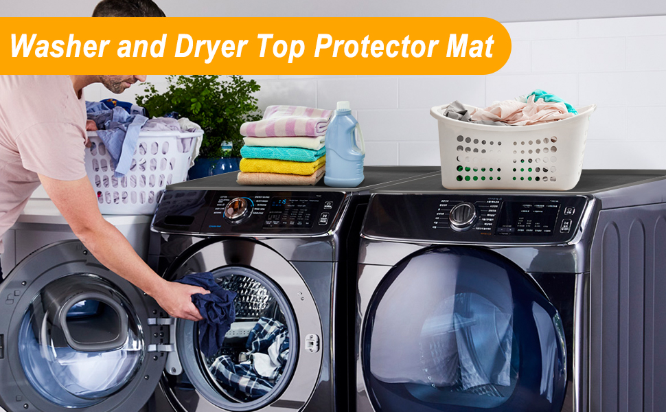 2 Pack, Washer Dryer Top Protector, Washer Dryer Counter
