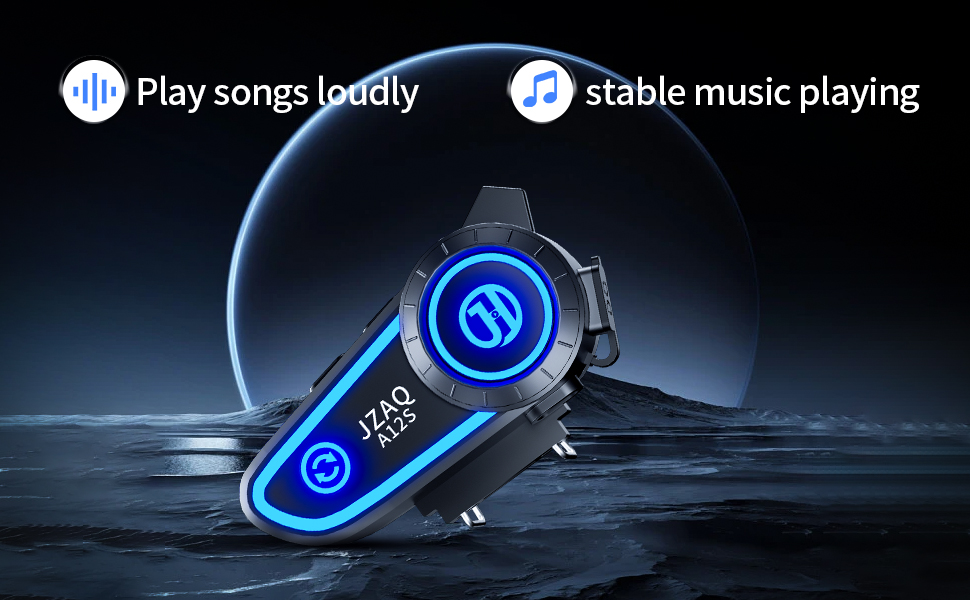 JZAQ Motorcycle Helmet Bluetooth Headset Helmet Bluetooth