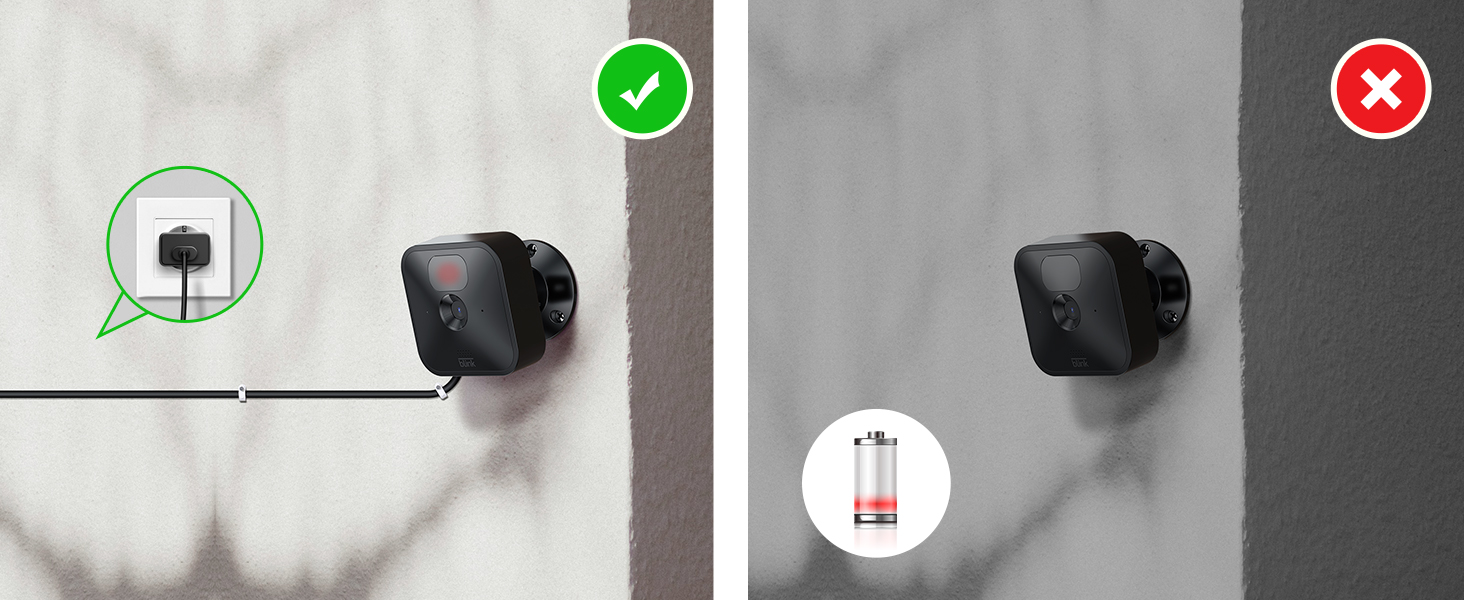 Ayotu 26ft/8m Power Cable for Blink Outdoor/Indoor (3rd Gen