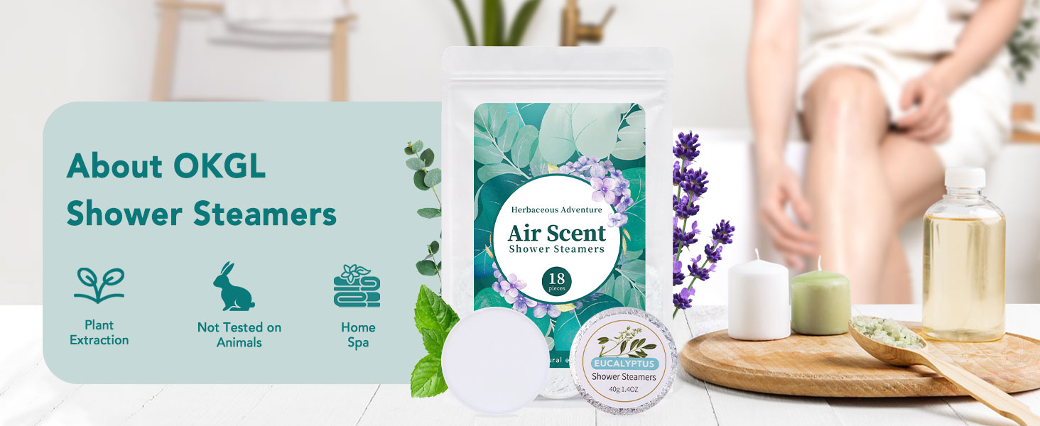 shower steamers aromatherapy