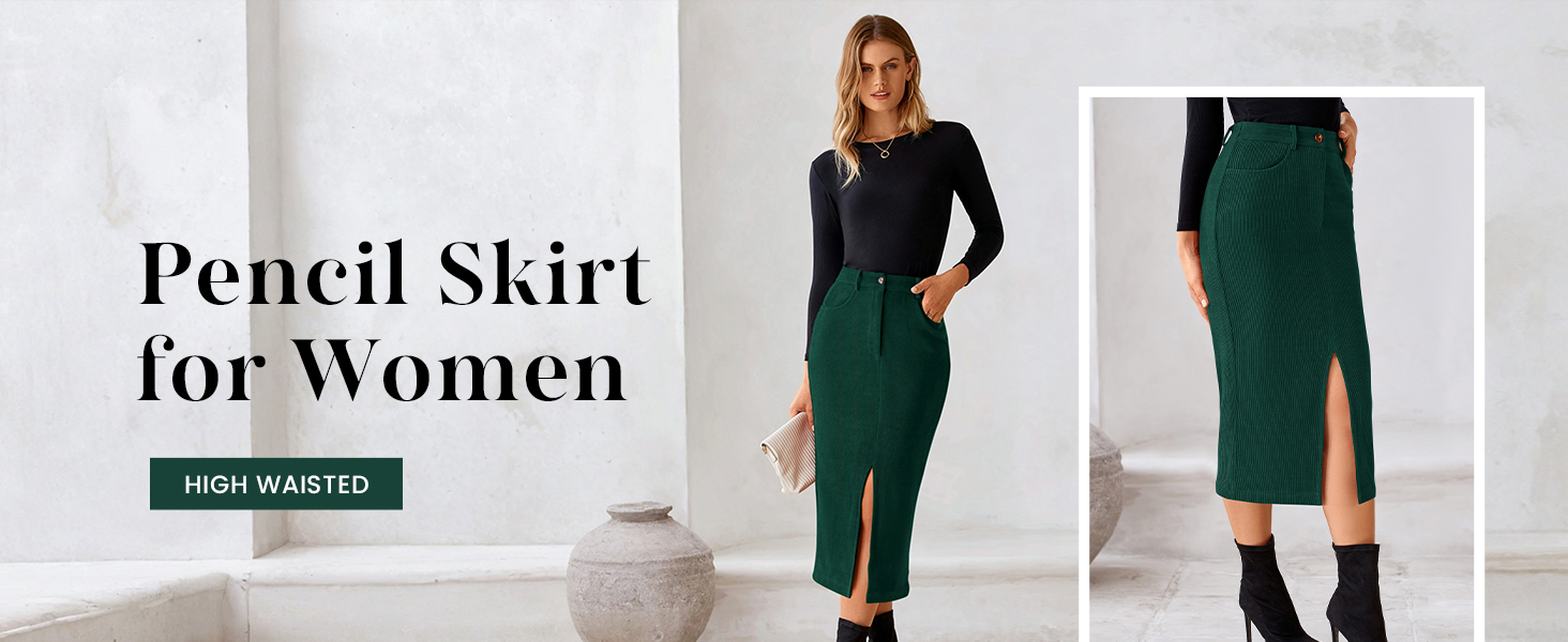 PRETTYGARDEN Skirts for Women Dressy Casual