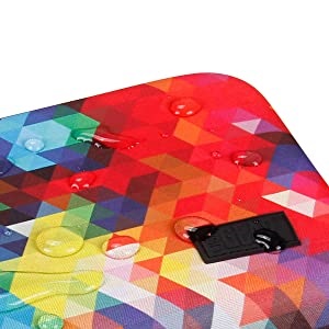 USA GEAR Hard Shell 5 inch case - Geometric