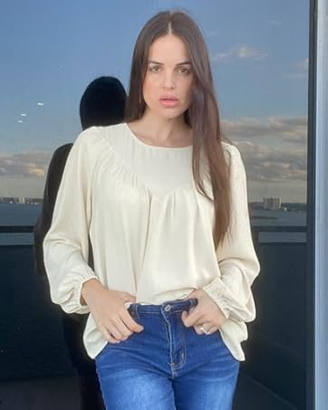 Cowl Neck Tunic Shirt Tops