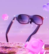 VITURE One Lite XR Glasses, 120" Full HD, Harman Sound, Smart Glasses fits iPhone 16/15 (Spatial ...