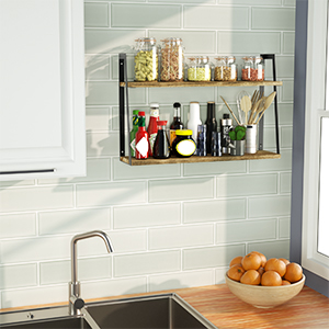 kitchen shelves