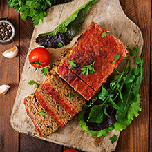 Homemade Ground Meatloaf