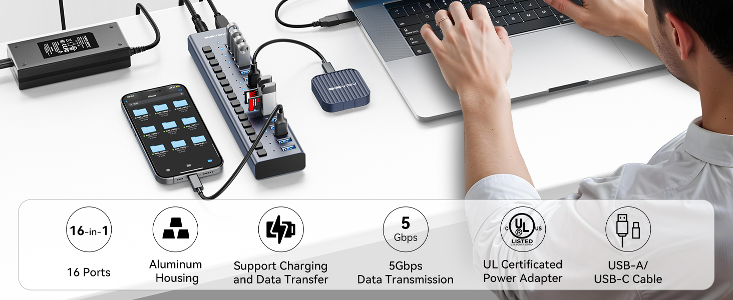 powered usb hub