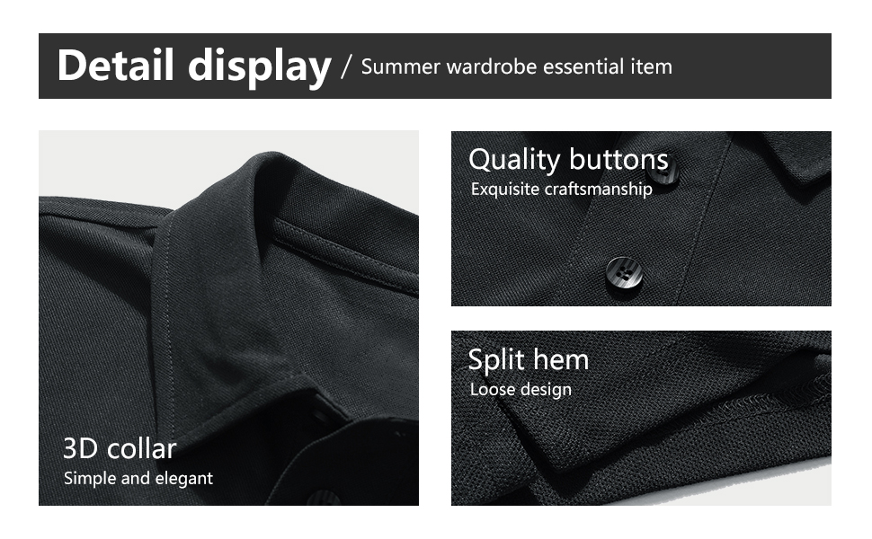 polo shirts