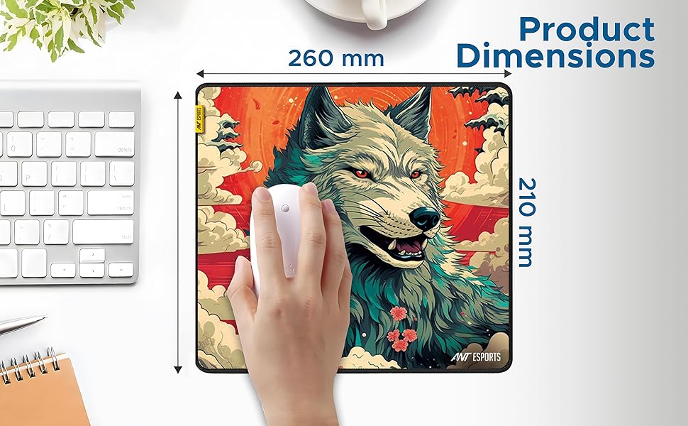Ant Esports Wolf Mousepad